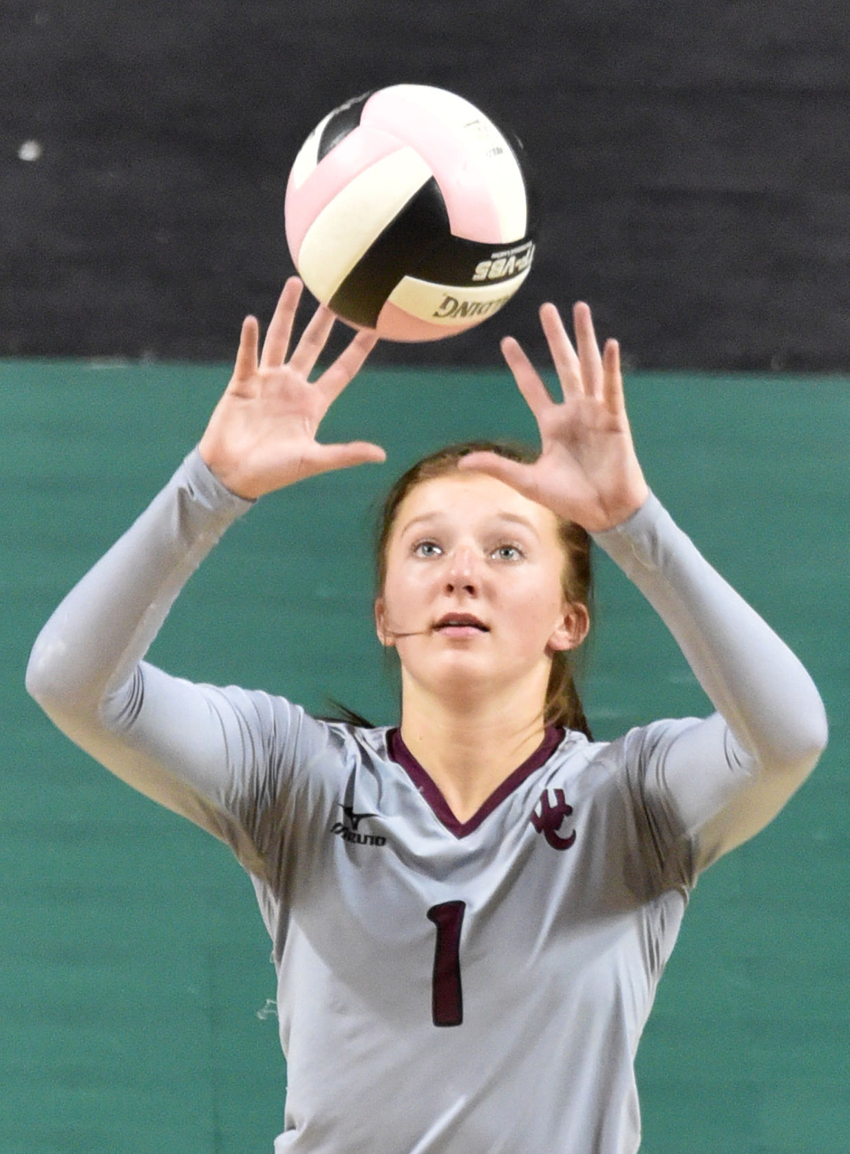 Western Christian vs Waterloo Columbus state volleyball